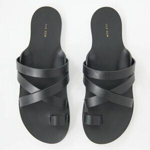 The Row Leather Kris Sandals IT 39